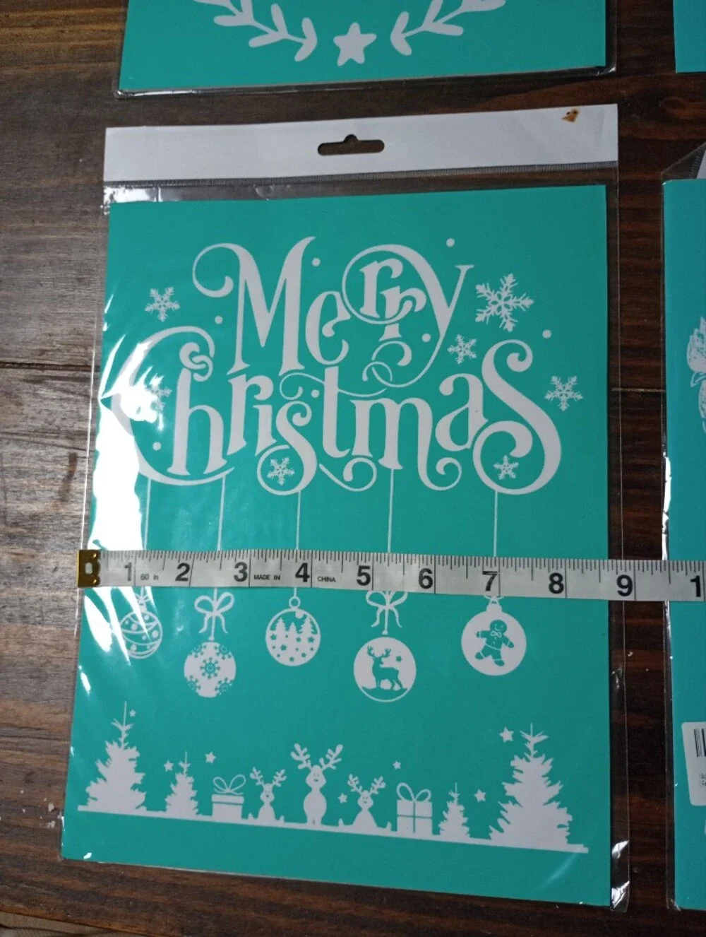 Fall & Christmas Silkscreen Stencil Set - NEW